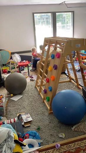 3.4K views · 1.8K reactions | Watching 79 year old Gramma play with 2 year old Ari is the best! Love our multi-generational home   #multigenerationalliving #oldpeopledoingthings #grandma #lovemymom #playroommess | DoItForHawk | Facebook