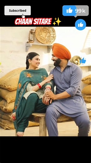 Chann Sitare ✨ Ammy Virk Punjabi Song 🥰 Sidhu Moosewala Vibes 🎶