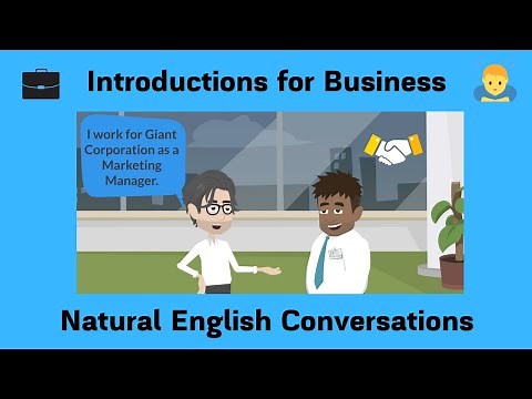 Business English Introductions