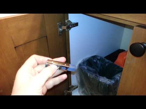 Soft close cabinet door damper install and review