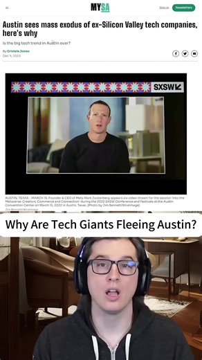 Why Are Tech Giants Fleeing Austin? 🏃♂️💨 The Truth No One Talks About! 🤯 #the United States #popular #for you #tik tok