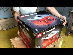 Einhell Mini Table Saw TC-TS 210 - Unboxing, Assembly, Test Cuts