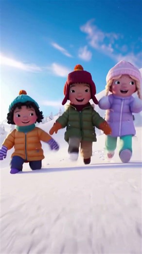 Counting in the Snow ❄️ | Learn to Count with 3 Kids