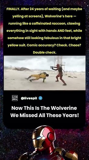 In Deadpool And Wolverine: Finally We Got To See Real Wolverine😱