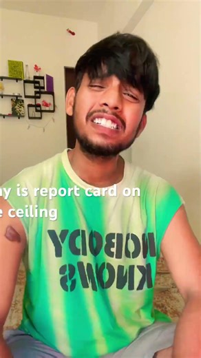 Why is you report card on the ceiling #trend #comedy #funny #shortsvideo