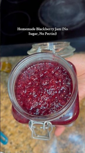 Homemade Blackberry Jam😍🫙🍯Recipe⬇️