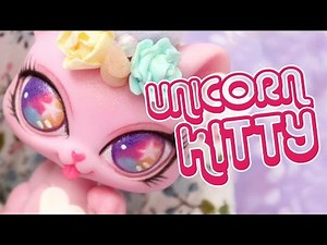 ☽ Moonlight Jewel ☾ Custom LPS Unicorn Kitty