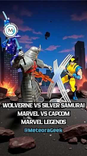 Wolverine Vs Silver Samurai - Marvel Vs Capcom, Análisis rapido del 2 pack de figuras de acción de Marvel Legends, cada figura cuenta con un detallado genial, nos encanta la figura de Wolverine, para muchos la versión definitiva de este superheroe en esta linea, Silver Samurai tiene muy buena movilidad a pesar de su armadura y cada figura tiene varios accesorios. ➡️ En nuestra web WWW.METEORASTORECOL.COM puedes consultar rápidamente el PRECIO y DISPONIBILIDAD actual de esta y muchas figuras más 