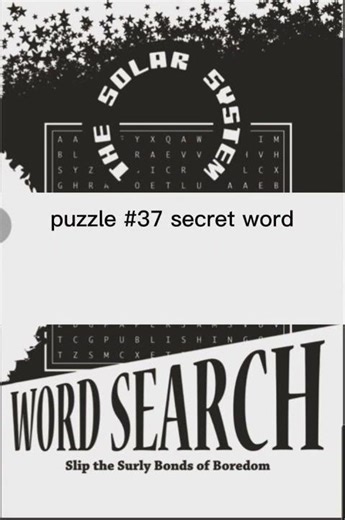 The Solar System (08/25) Word Search Puzzle #37 Secret Word