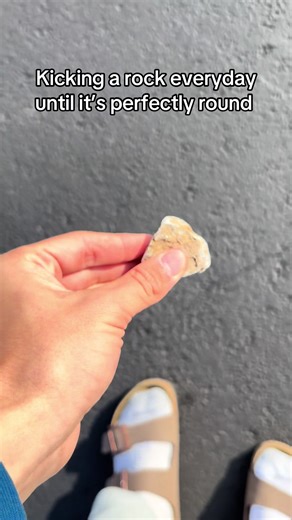 Day 501 was insane #day20 | kicking a rock until it becomes a sphere