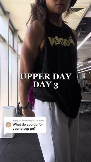 Replying to @Rena Grey 4 Day Split | Upper Day (3) #fypシ #fy #fypage #fypシ゚viral #fypdongggggggg #fyy #fypdong #viralvideo #trendingsong #trend #virall #trending #ph #tiktok #tiktokph #bodybuilder #bodybuilding #motivation #gym #gymtok #biceps #workout #exercise #gymlife #gymmotivation #gymgirl #strong #strongwomen #muscle #musclemommy #mommy