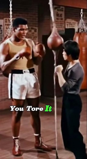 Speed Bag Explosion: Bruce Lee Punches Like Lightning!