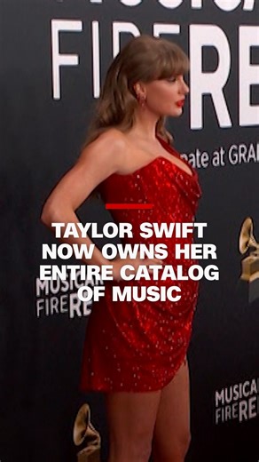 180K views · 1.9K reactions | Roughly six years after Taylor Swift protested the sale of her master recordings by her former record label, she now owns her entire catalog of music. Swift announced the news in a letter posted to her website: https://cnn.it/43S5cNw | CNN | Facebook