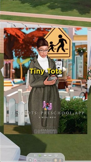 New Sims 4 Preschool Mod #sims4