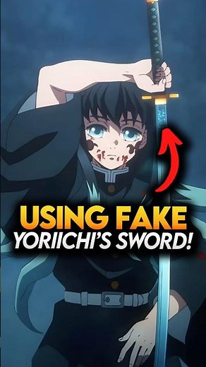 Does Muichiro have Yoriichi's Sword? Demon Slayer Explained #demonslayer #shorts
