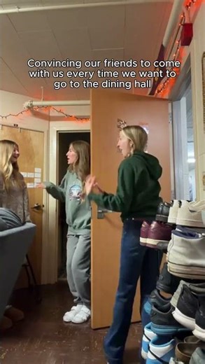 At the dining halls