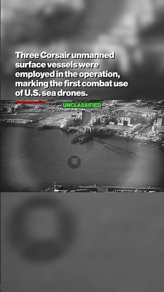 US Unleashes Sea Drones on Iranian Naval Base in Historic Attack