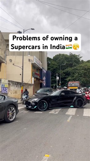 Supercars vs Indian roads!!😮‍💨 #supercars #ferrari