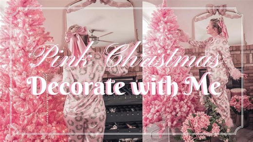 Pink Christmas 2025 Decorate With Me | Girly Holiday Home Haul
