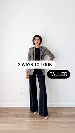 281K views · 4.8K reactions | Easy tips to look taller- - Tip 1 -...