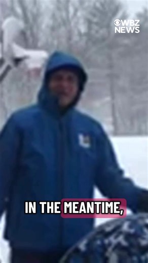 LOOK WHO'S BACK! Legendary WBZ meteorologist Barry Burbank came out of retirement - briefly - to give us his report on the Blizzard of 2026. | WBZ / CBS News Boston