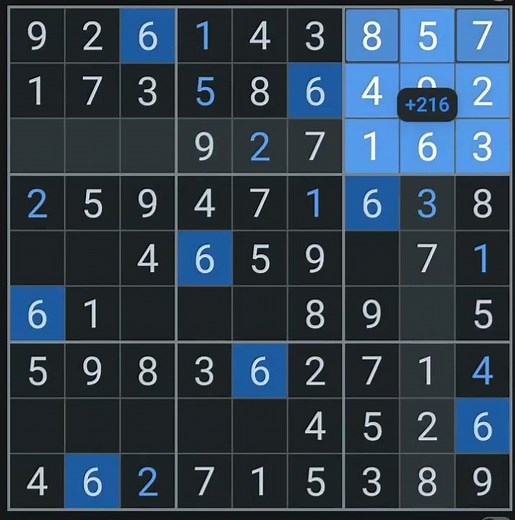Beginner Sudoku Solved in 50 Seconds 🤯 #sudoku #sudokupuzzles #sudokudailychallenge