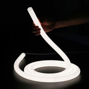 [Hot Item] 360 LED Flexible Neon Strip 16/22/25/30/40mm Neon Strip Flexible Neon Tubes 24V/12V/5V DC 360 Degree Emitting Silicone Round LED Neon Strip Light