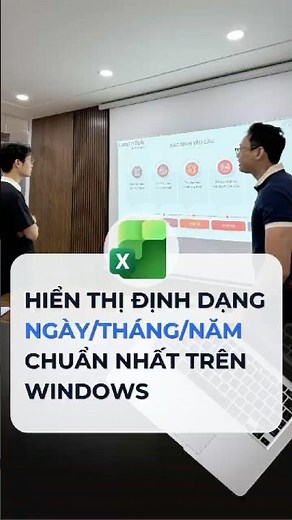 Chuyển định dạng ngày tháng trên Windows #excel #learntek #tinhocvanphong
