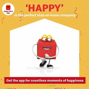 17 reactions | Happy can make your kids smile during their time at home! Get the Happy Meal app today. https://mcdindia.com/ . #HappyMealApp #McDonaldsinIndia #McDonalds #imlovinit #HappyMeal #HappyMealToys #StaySafe #StayHomeStaySafe | McDonald's India | Facebook