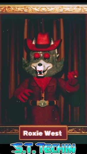 CEC Portrait Styled Roxy Anim Test #fnaf #roxy #roxannewolf #chuckecheese #fivenightsatfreddys