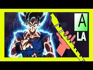DRAGON BALL super RECORDER | ultra instinct | FLAUTA dulce FÁCIL | TUTORIAL 18 | ultra instinto