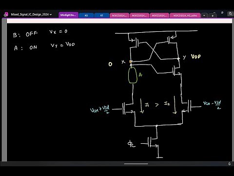 Lecture 11: Deriving the StrongARM latch
