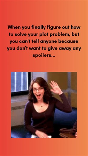 Author Elizabeth Jacobs | When you're so happy with yourself, because you finally figure out how to solve your plot problem, and then you realize you can't tell... | Instagram