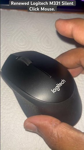 Renewed Logitech M331 Silent Click Mouse | 2024