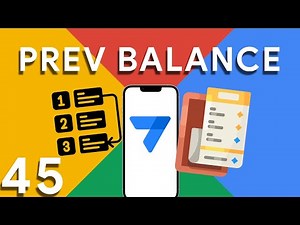 Appsheet Episode 45: How to do running balance for your transactions.