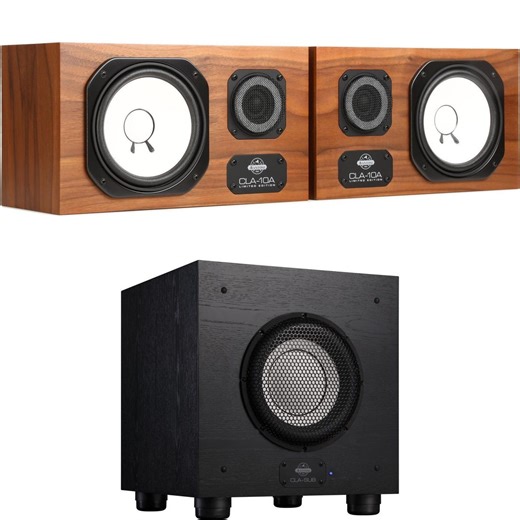 Avantone Pro CLA-10 Active Studio Monitors with Subwoofer - Limited-edition Dark Walnut