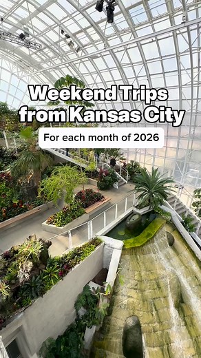 Looking for the Best Weekend Trips from Kansas City? I have you covered for 2026 with some of the best trips in the Midwest and beyond! 🗺️✨ 📍 January: Wonders of Wildlife, Dickerson Zoo – Springfield, Missouri @lovespringfield 📍 February: Mall of America, Ice Castles, Dog sledding – near Bloomington, Minnesota @bloomingtonmn @mallofamerica 📍 March: Arbor Day Farm – Nebraska City, Nebraska @arbordayfarm 📍 April: Coler Mountain Bike Preserve, Crystal Bridges, Tanyard Creek – Bentonville, Arka
