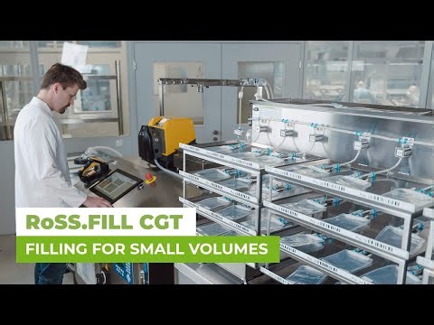 RoSS.FILL for Cell & Gene Therapy Applications // Automated aseptic filling & filtration