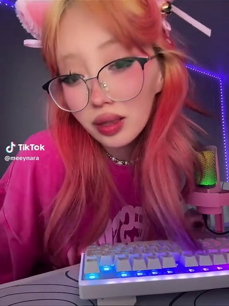 Engaging Gaming Setup with Colorful LED Lights