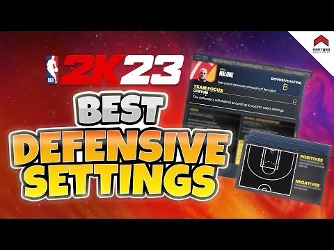 Best Defensive Settings in NBA 2K23 : Lock Down Defense Tips