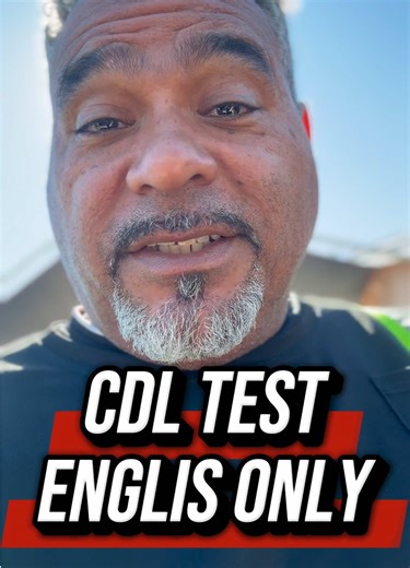 CDL Tests Going English Only #immigration #CDL #EnglishOnly | cdl