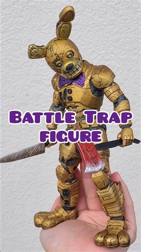 Armored Batman × Spring Bonnie action figure ｢Battle Trap｣