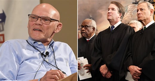 James Carville Makes Dramatic 2028 SCOTUS Prediction