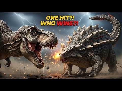 T-Rex vs Ankylosaurus: The Ultimate Dinosaur Battle