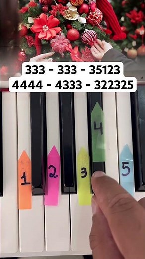 Easy Piano Tutorial – Jingle Bells 🎶❄️