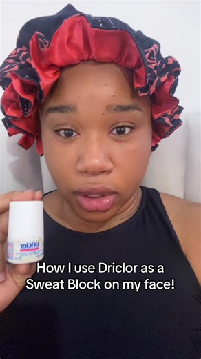 Driclor Antiperspirant Tutorial for Facial Hyperhidrosis