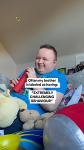 Let’s talk about challenging behaviour. First mistake right there. Does someone label you as challenging when you cry or shout out in pain? What about when you’ve burnt your hand on the edge of the oven, or spilt hot tea down your leg. Maybe your stomach is cramping or you feel it’s hard to breathe. Are you labelled as challenging? Ewen is fighting for his life during meltdown. Although maybe physically — he hasn’t burnt his hand on the oven or spilt tea down his leg. In reality, that’s exactly 