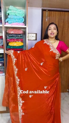 1K views · 700 reactions | Temple design fendi Saree cod available whatsapp 8100389821 #designersarees #partywearsaree #sareefashion #saree #sareelover #onlinesareeshopping #fashion | Bhromor | Facebook