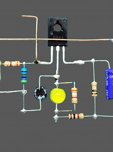 DIY Amazing Fade Blinking Light Circuit