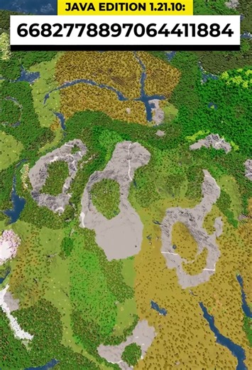 Minecraft Seed With Three Mountain Rings at Spawn: Epic Survival World